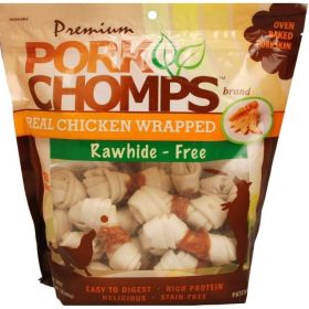 Pork Chomps Premium Real Chicken Wrapped Knotz