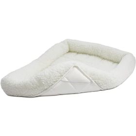 MidWest Quiet Time Fleece Bolster Bed for Dogs (Option: Large)