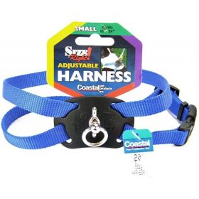 Coastal Pet Size Right Nylon Adjustable Harness (Option: Blue)