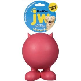 JW Pet Bad Cuz Rubber Squeaker Dog Toy (Option: Large)