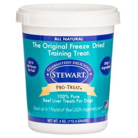 Stewart Pro Treat 100% Pure Beef Liver for Dogs (Option: 4 oz)