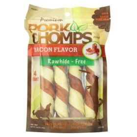 Pork Chomps Premium Pork Twistz (Option: Bacon)