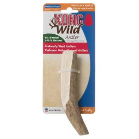 Kong Wild Whole Elk Antler Dog Chew (Option: Medium (Dogs 25)