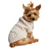 Dog Cable Knit 100% Cotton Sweater