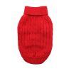 Dog Cable Knit 100% Cotton Sweater